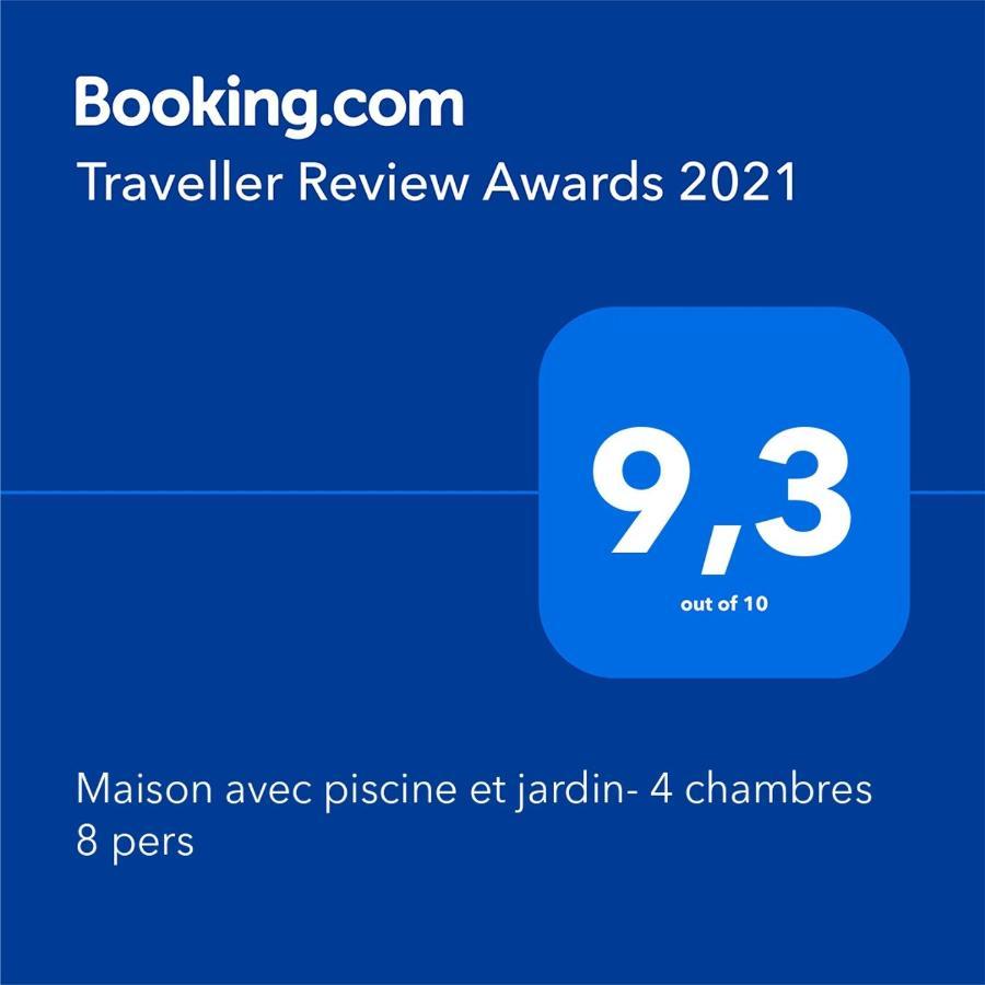 Maison Avec Piscine Et Jardin- 4 Chambres 8 Pers كتشوير المظهر الخارجي الصورة
